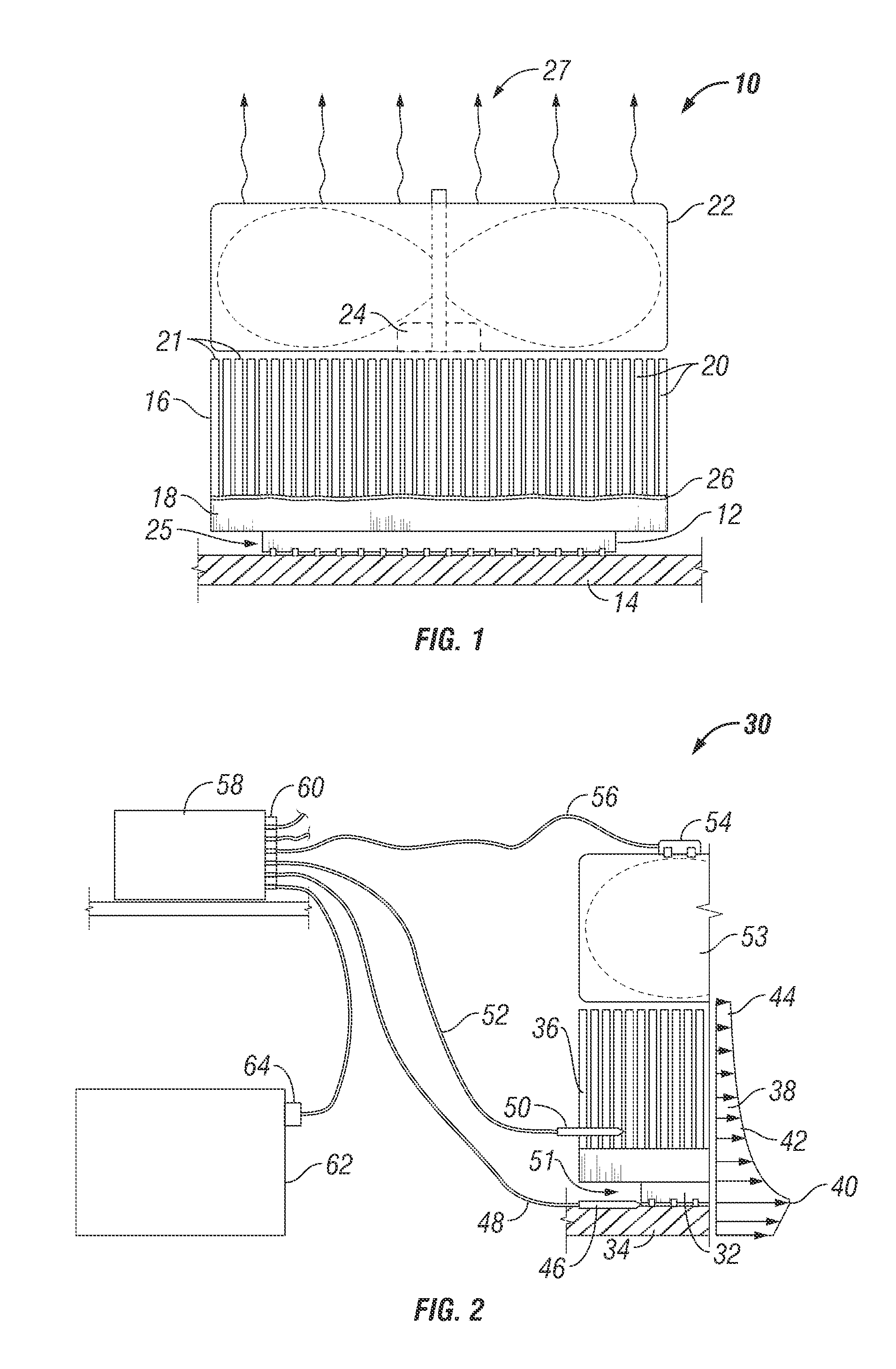Method and apparatus for detecting heat sink faults