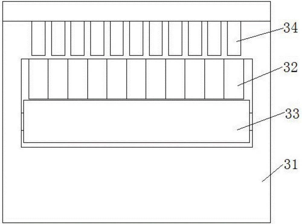 Heating bag cloth forming and cutting integrated production line