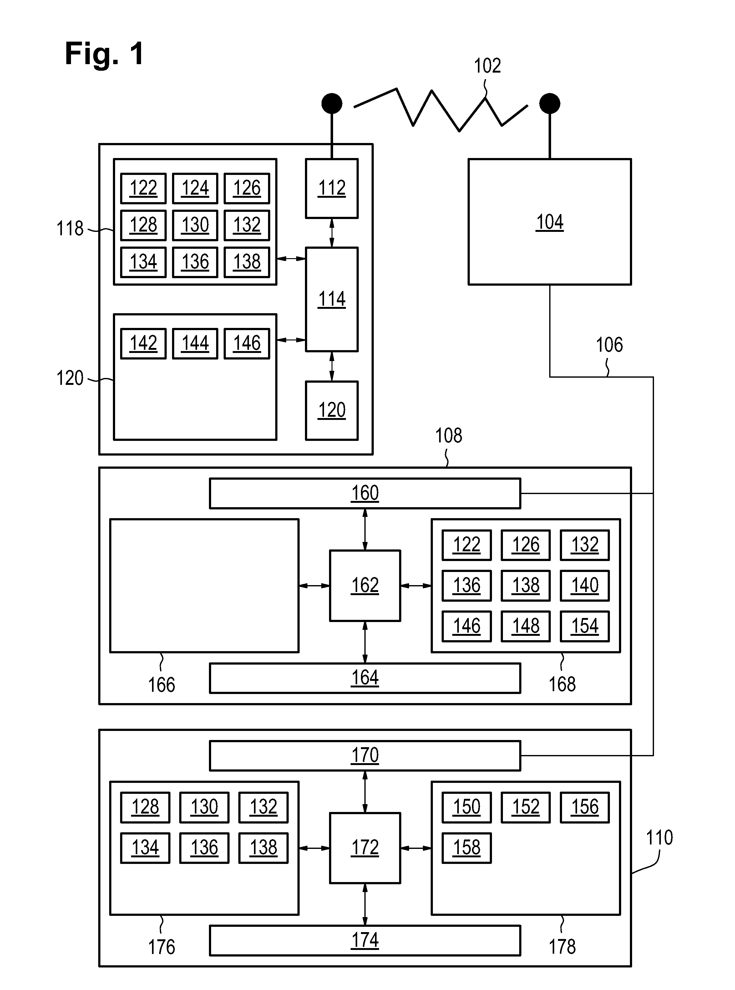 Telecommunication method for securely exchanging data