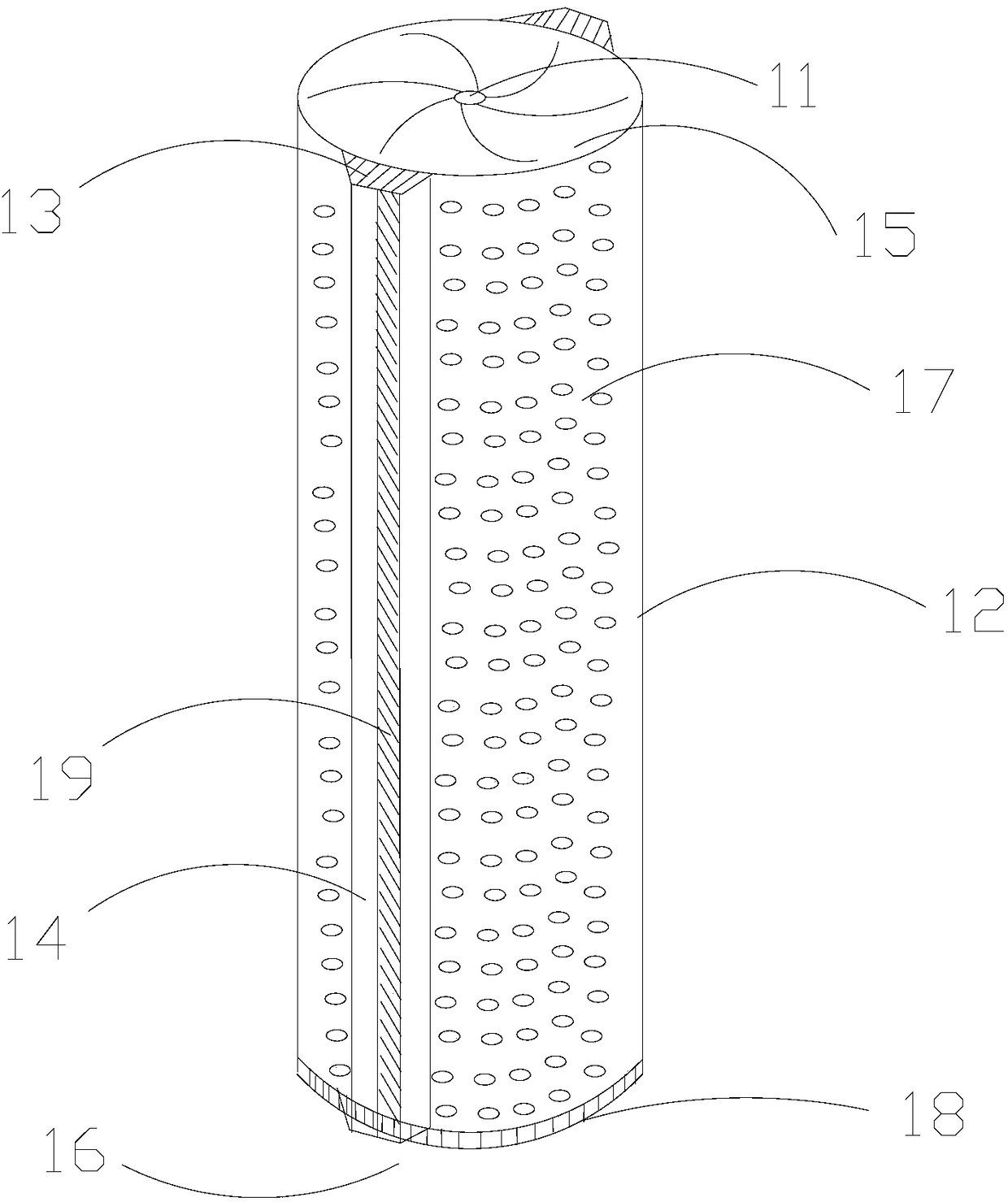 a hollow drill