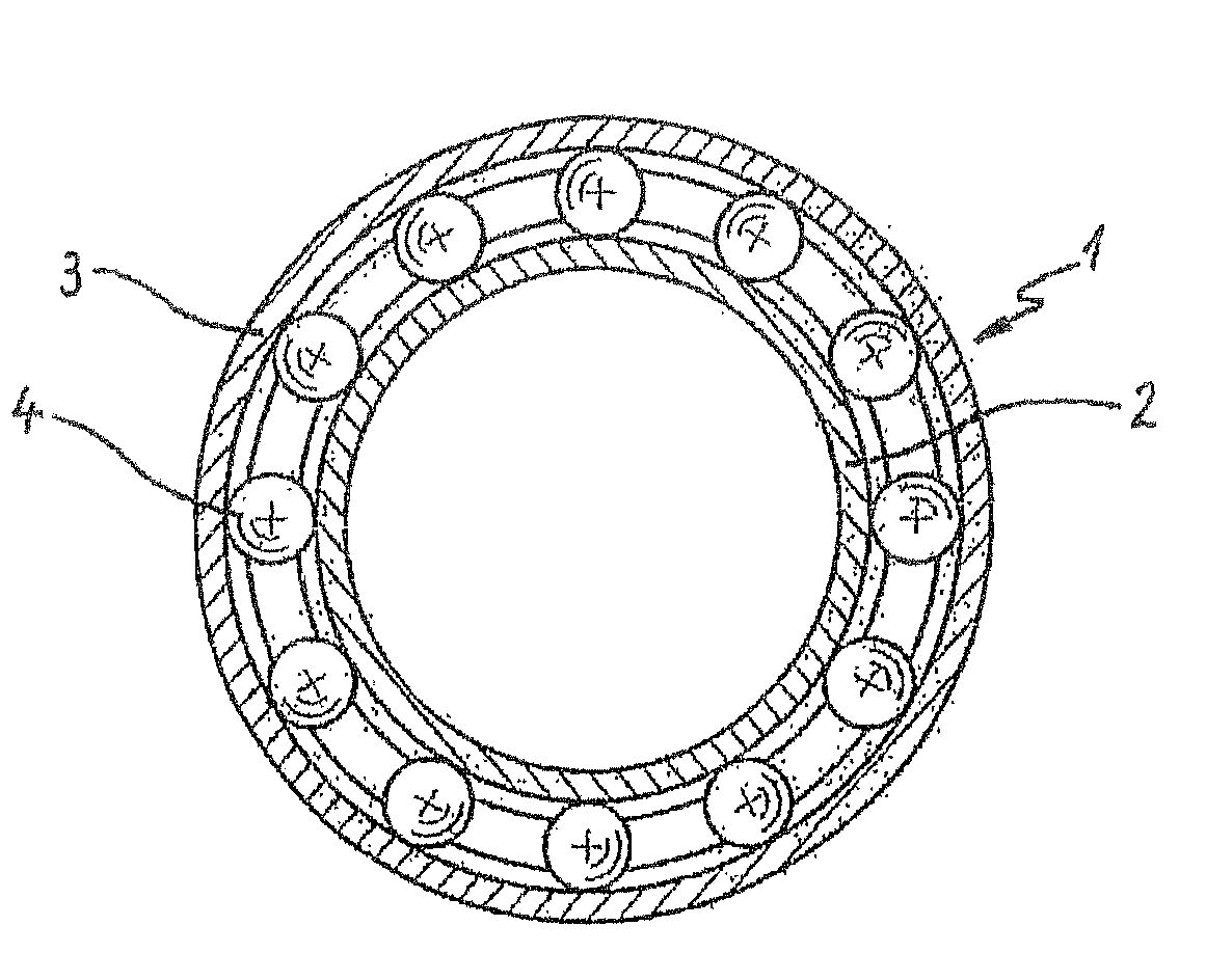 Antifriction Bearing Rage, Particularly For Highly Stressed Antifriction Bearings in Aircraft Power Units and Methods For the Production Thereof