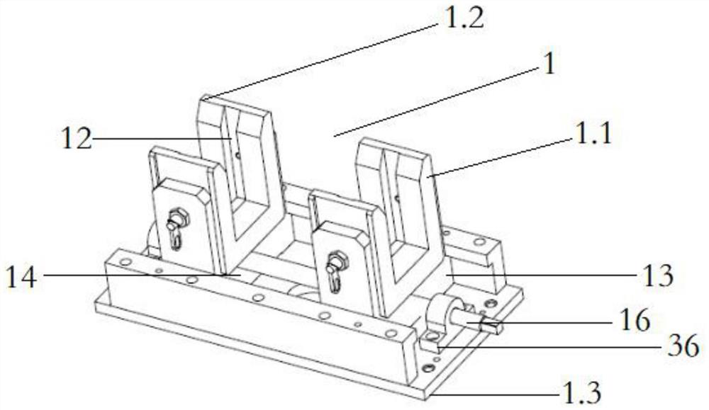High-precision split charging device for single rear axle of commercial vehicle