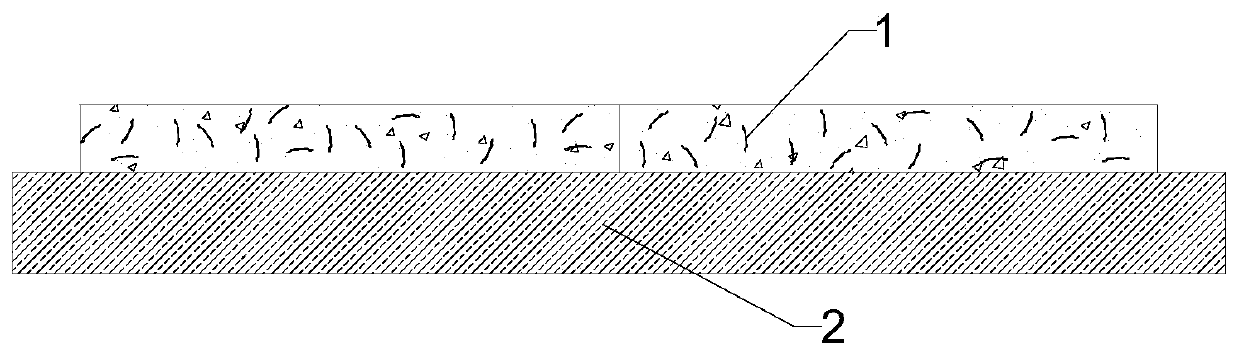 Fabricated precast steel fiber concrete pavement