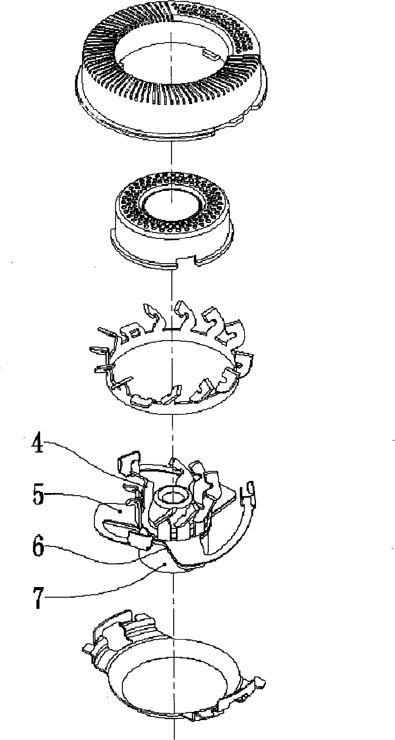 Multi-ring shaver set