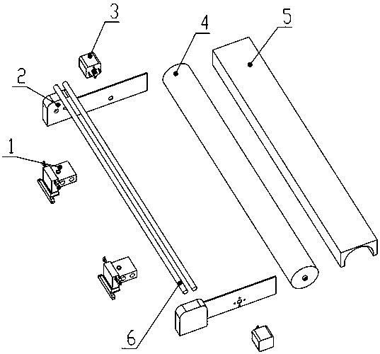 Packaging box feeding hole guide device