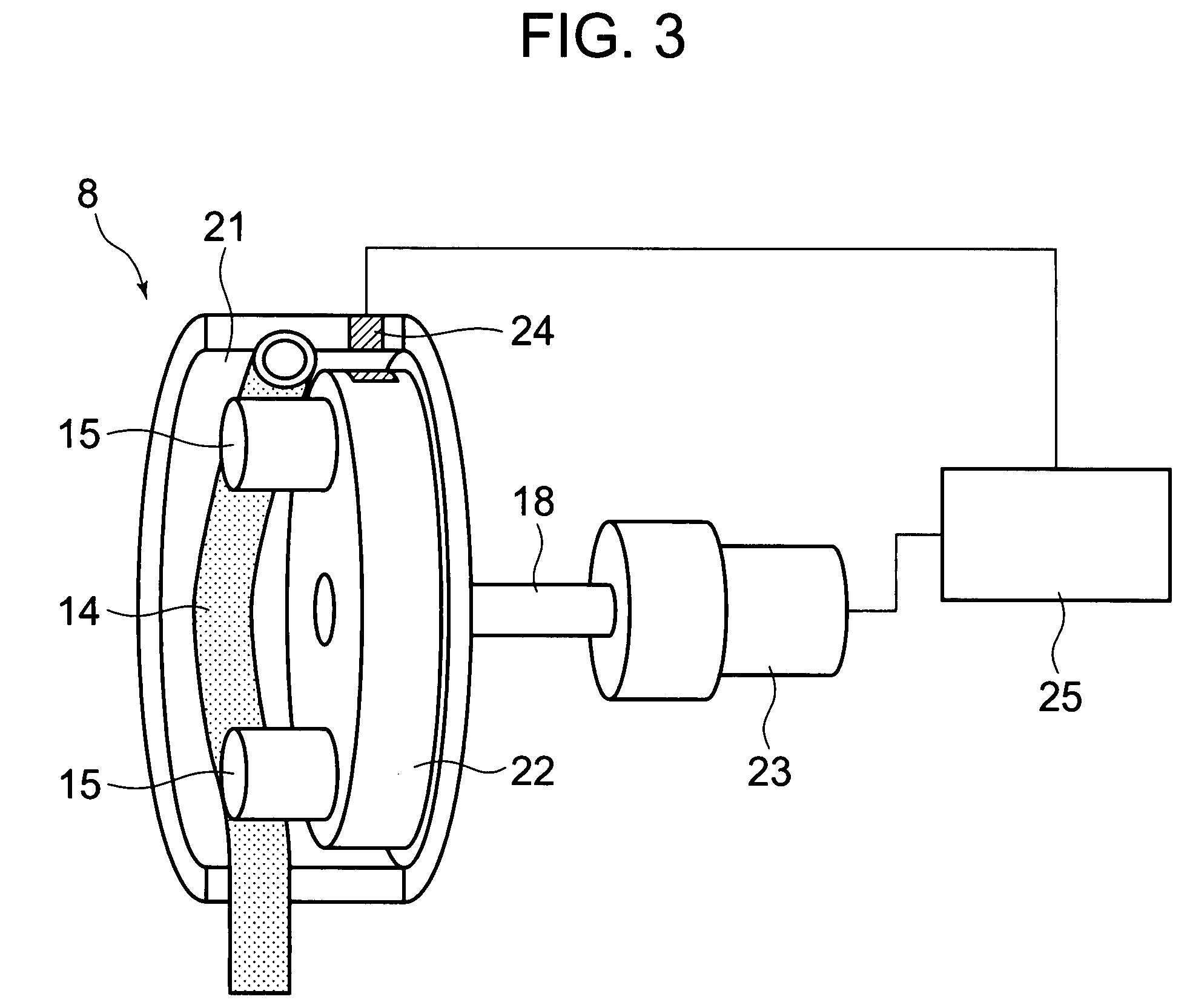 Tube pump, ink jet recording device, and ink feeding method