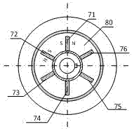 Magnetization method and magnetization component of permanent magnet motor