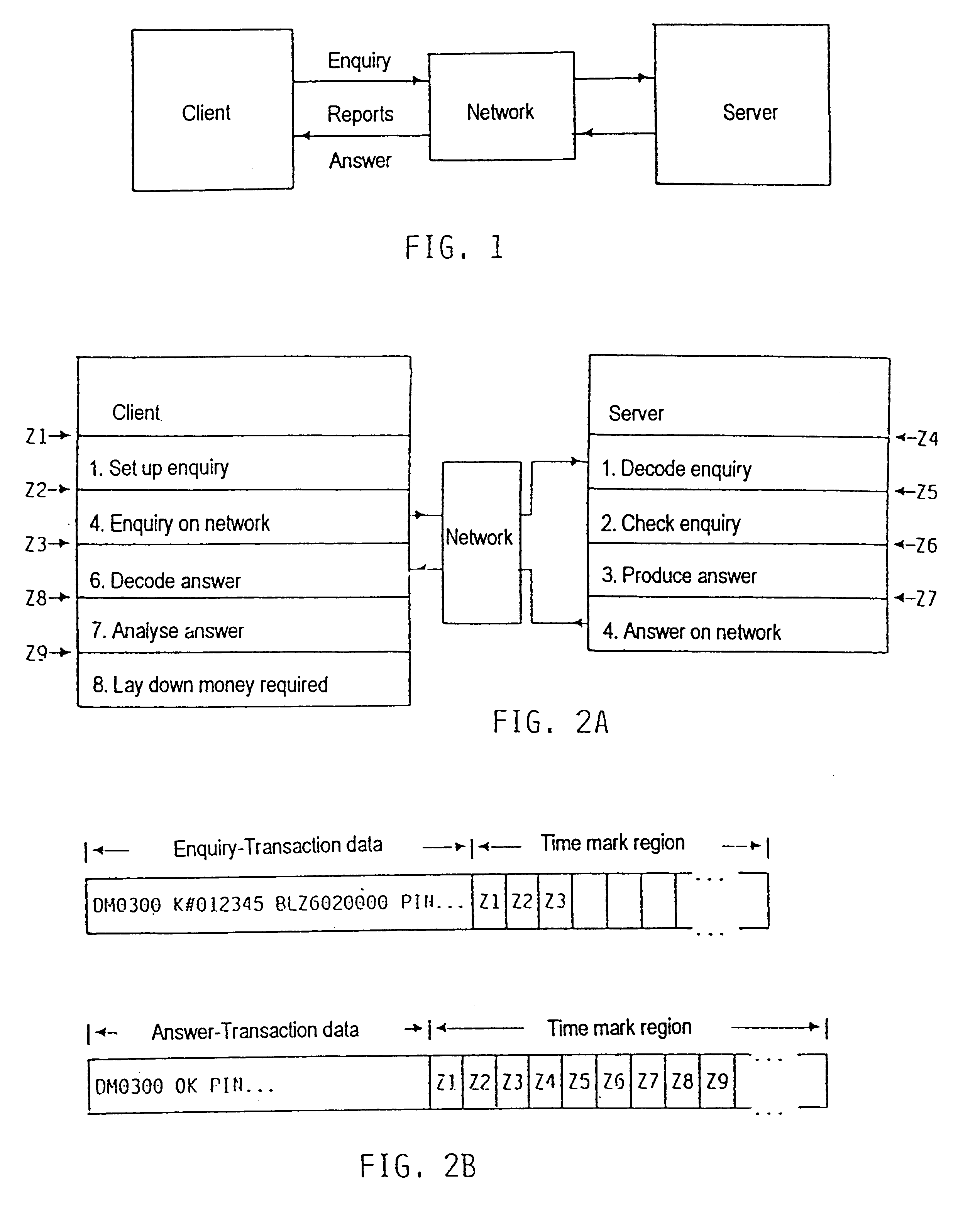 System and procedure for measuring the performance of applications by means of messages