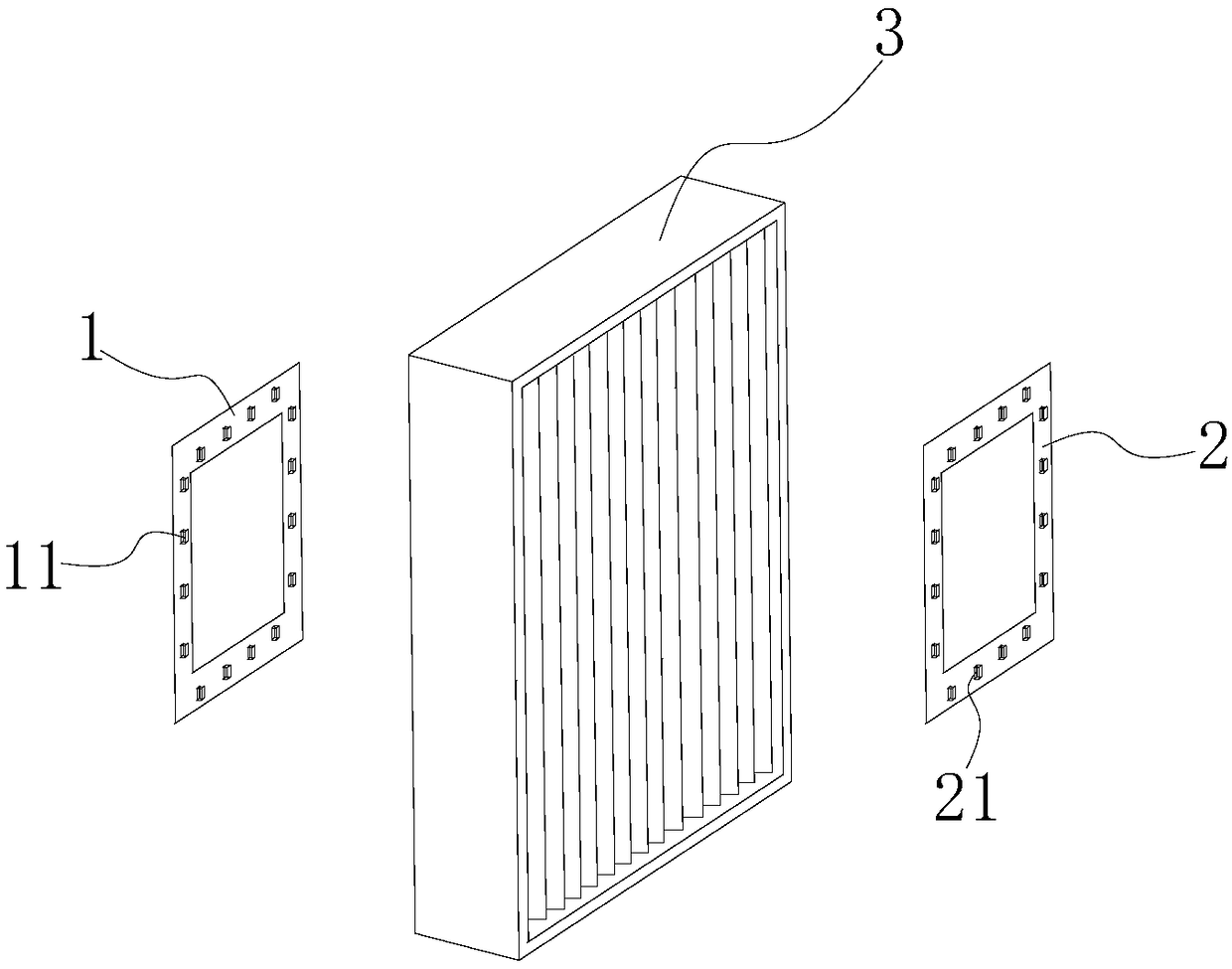 Detection system of service life of air filter consumable and air purifier