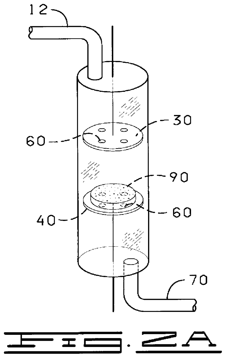 Conversion method for gas streams containing hydrocarbons