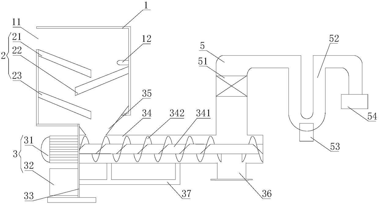 Rapeseed processing device and application method thereof