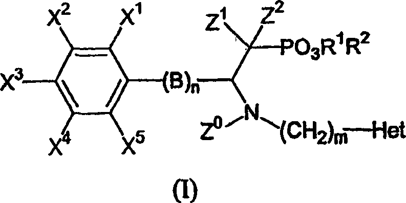 Beta-substituted befa-aminoethyl. phosphonates compound