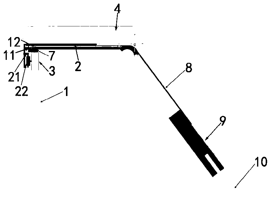 Transverse tray pushing device for rice transplanter and automatic seedling feeding system