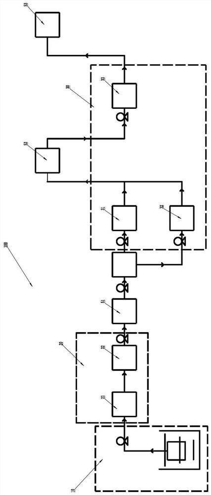 Method for preparing fresh water with various water quality grades