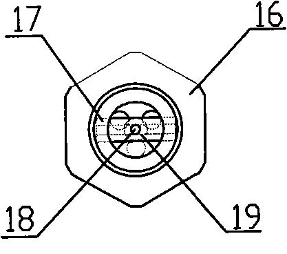 Lubricating device for bearing on vertical shaft of disc-type separator