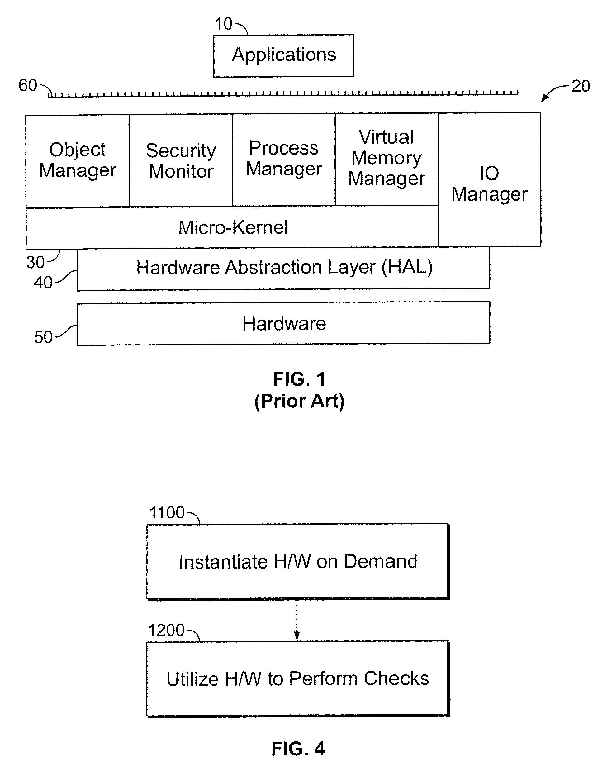 Method and system achieving individualized protected space in an operating system