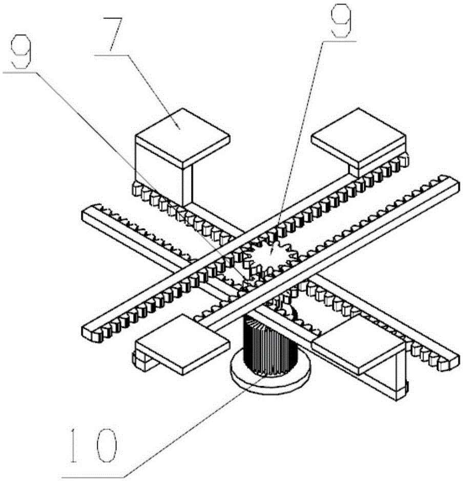 Flange clamping device