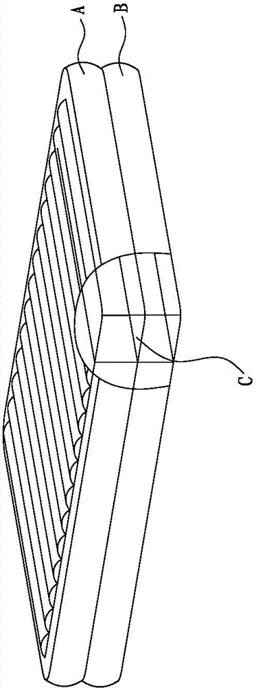 Reinforcing structure of inflatable product