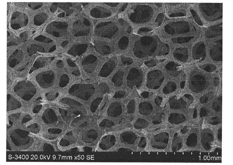 Multi-element alloy foam material and preparation method thereof