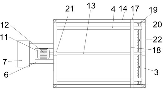 Sewage treatment equipment with grid mechanism