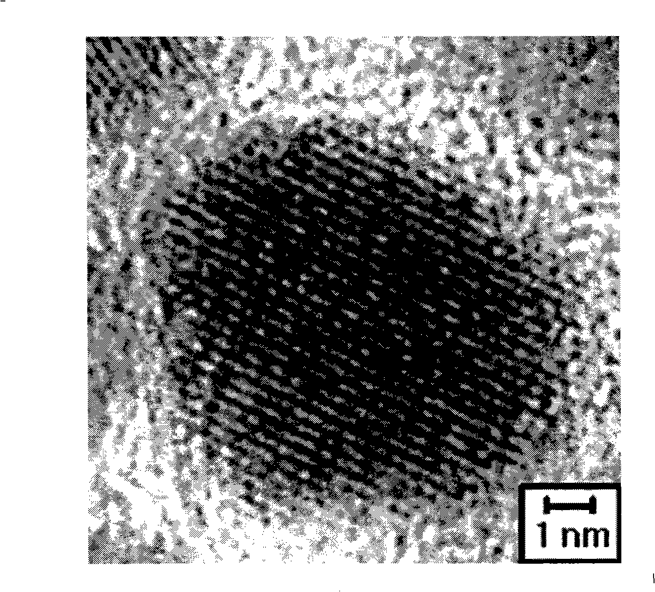 Preparation and separation method of monodisperse amorphous state nickel nano particle