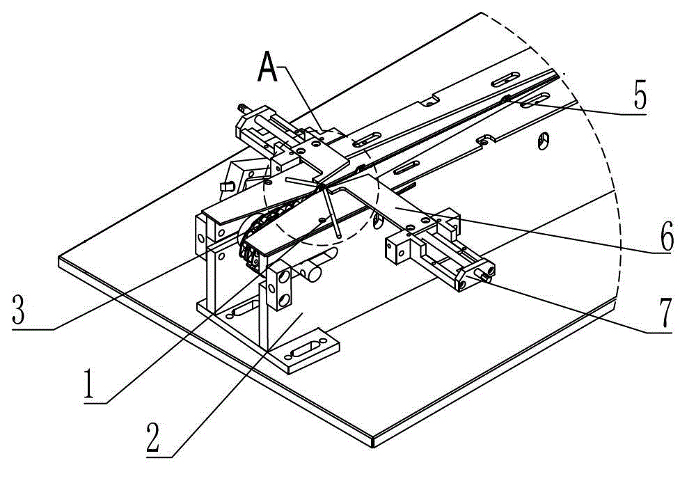 Molding mechanism for bending of suction tube