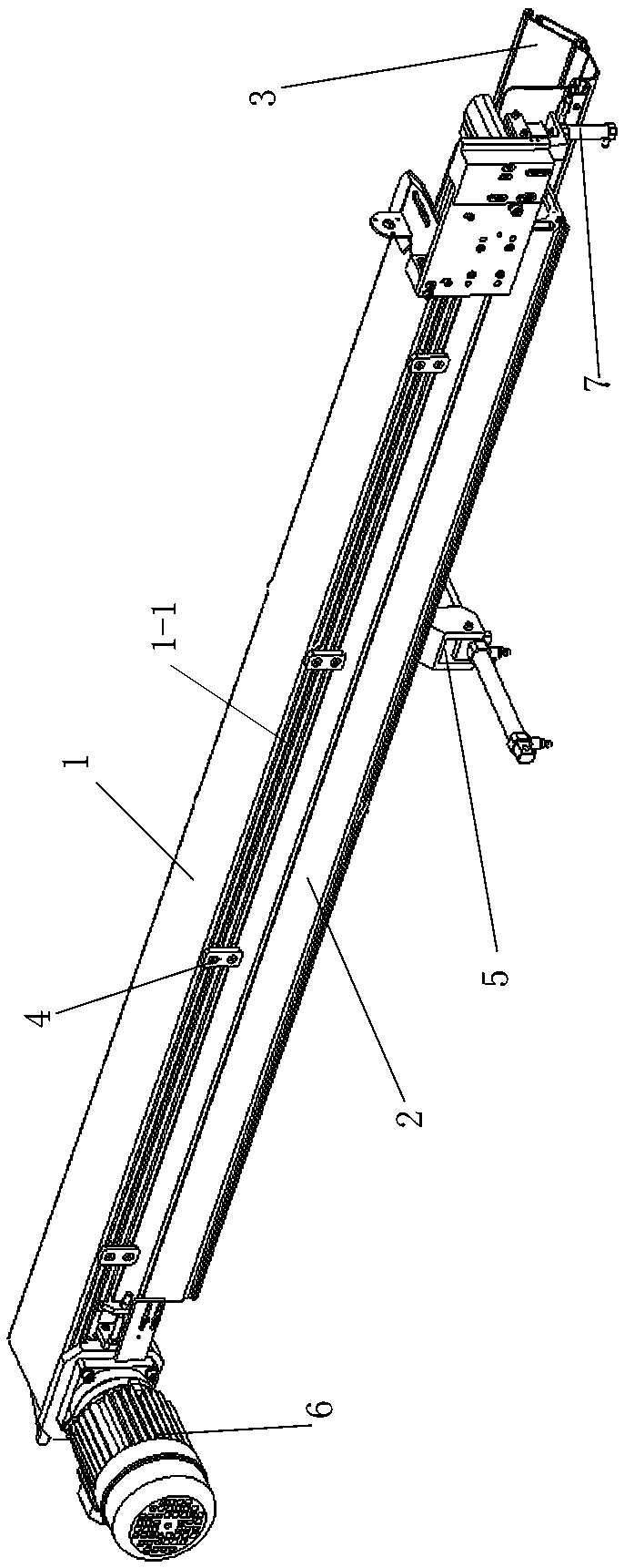 Cable collecting device
