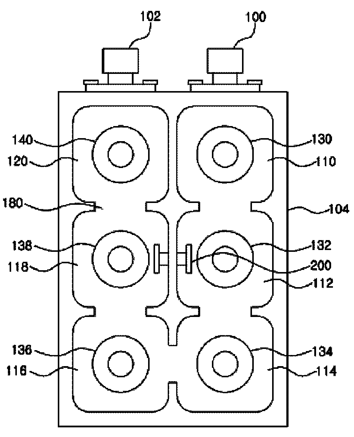 Cross-coupling control apparatus and RF cavity filter having the same