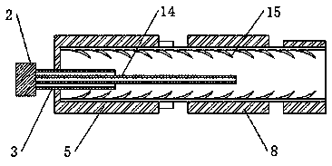 Gas and tar wood vinegar separating device of activated carbon rotary kiln