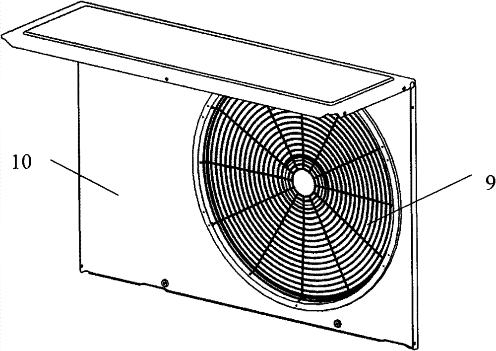 Split type air conditioner outdoor machine