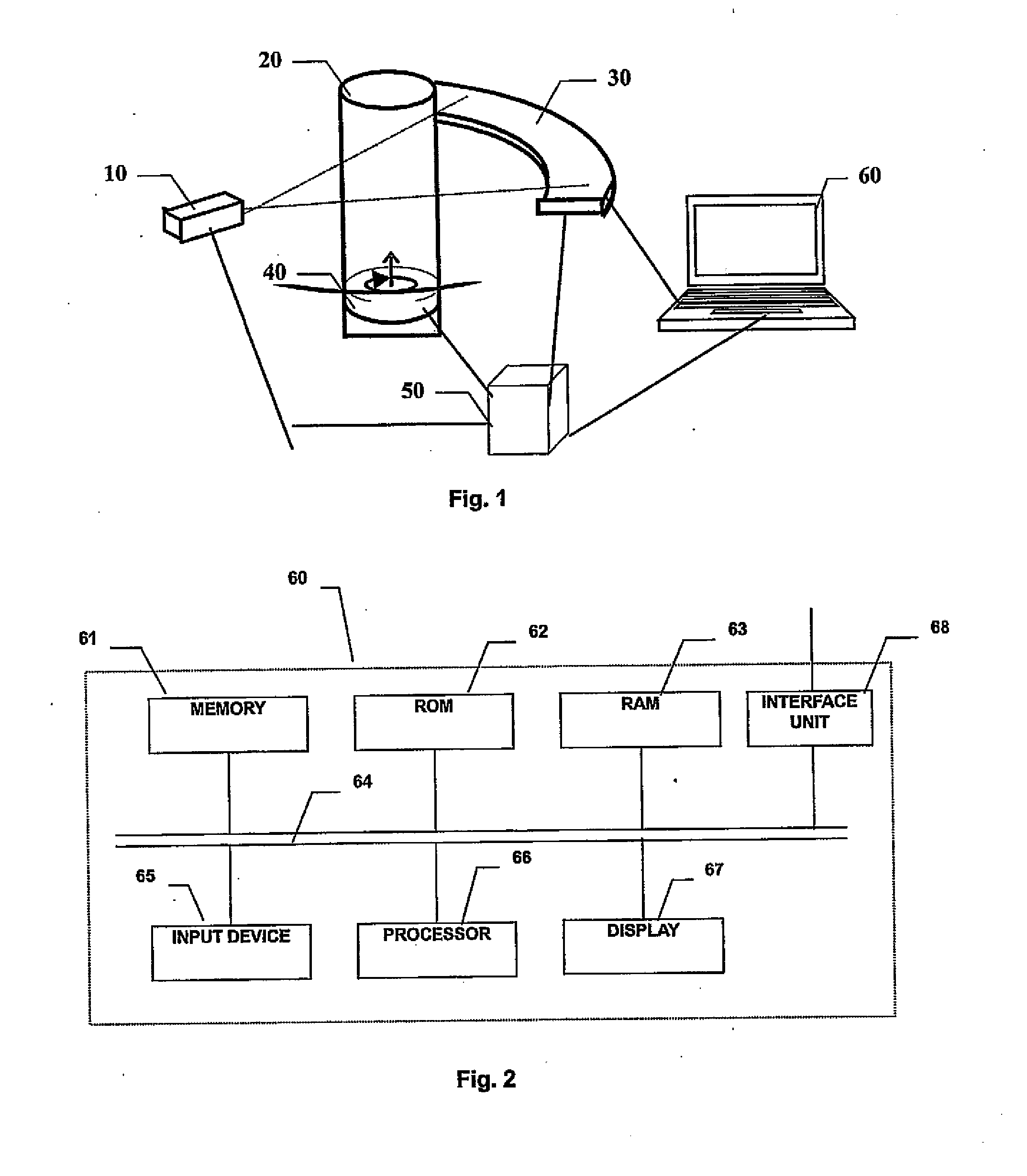 Method and device for inspection of liquid articles