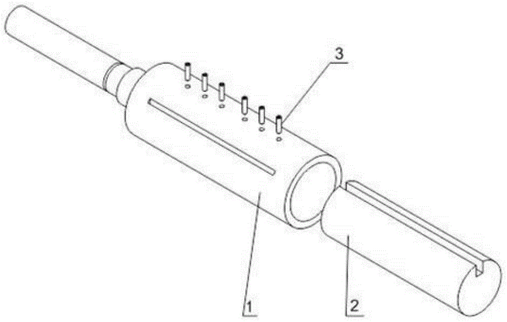 Flexible substrate winding and clamping device