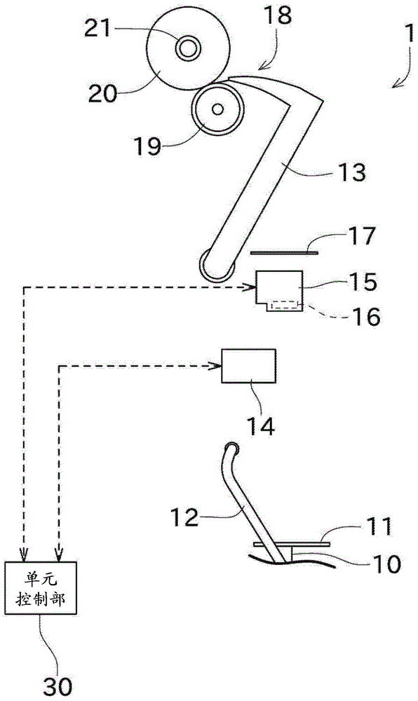 Yarn monitoring device and yarn winder