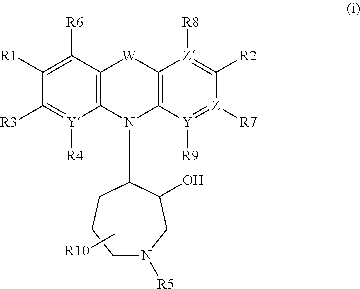 Azepanyl-derivatives and pharmaceutical compositions comprising the same with antiparasitic activity