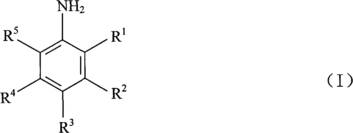 Method for converting arylamine polyhalide