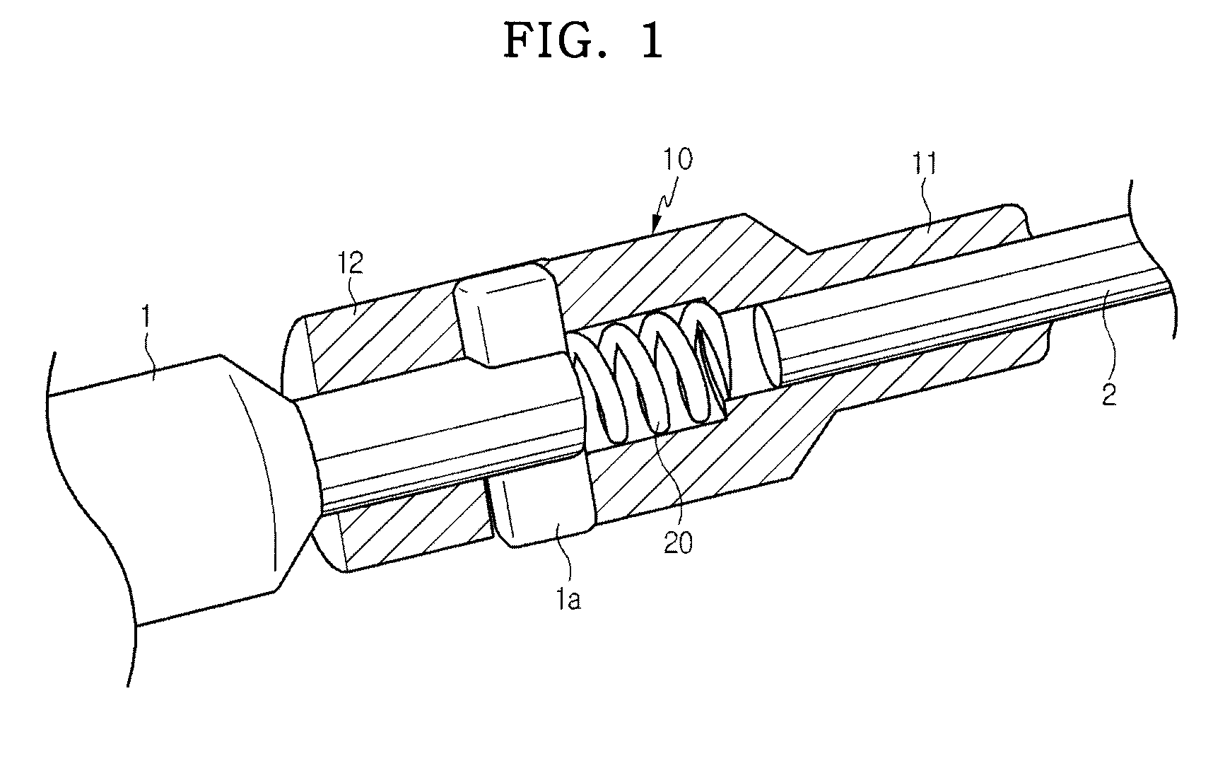 Connecting device of parking cable for electric parking brake