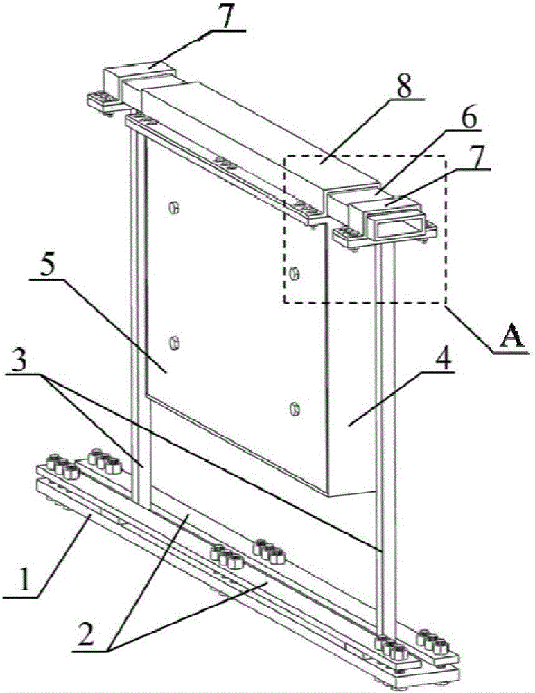 A frequency continuously adjustable mass damper