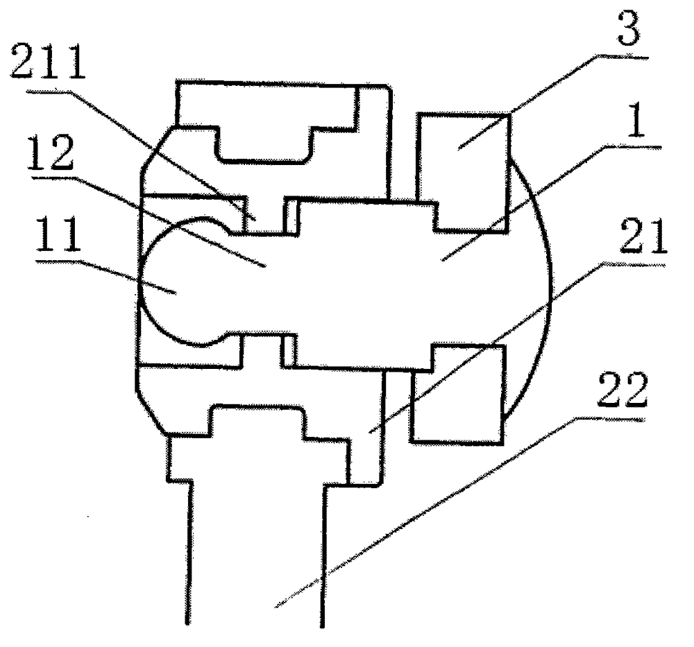 Vehicle gear shifting inhaul cable connector and gear shifting rotary arm assembling structure
