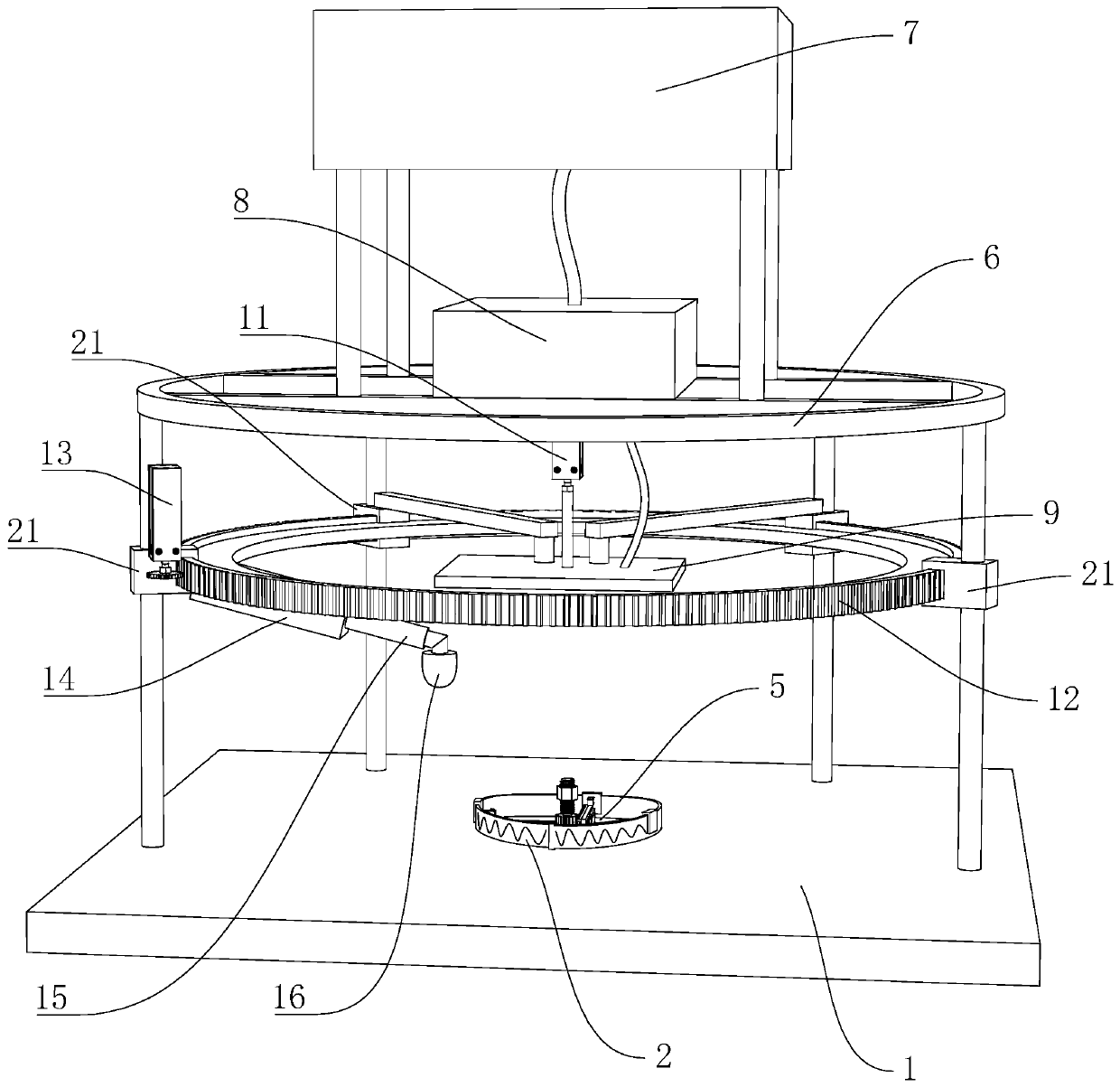 Collar ironing device