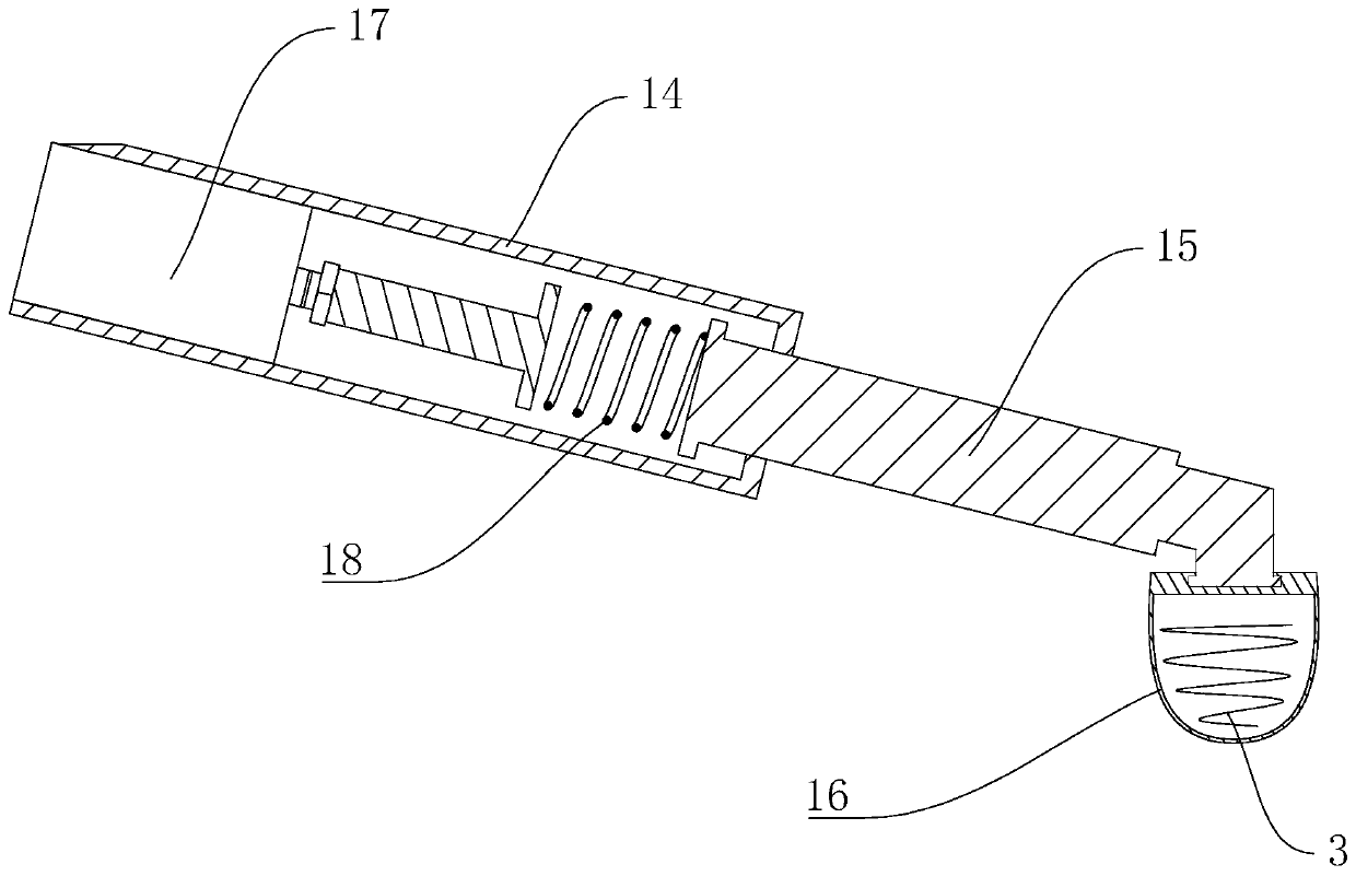 Collar ironing device