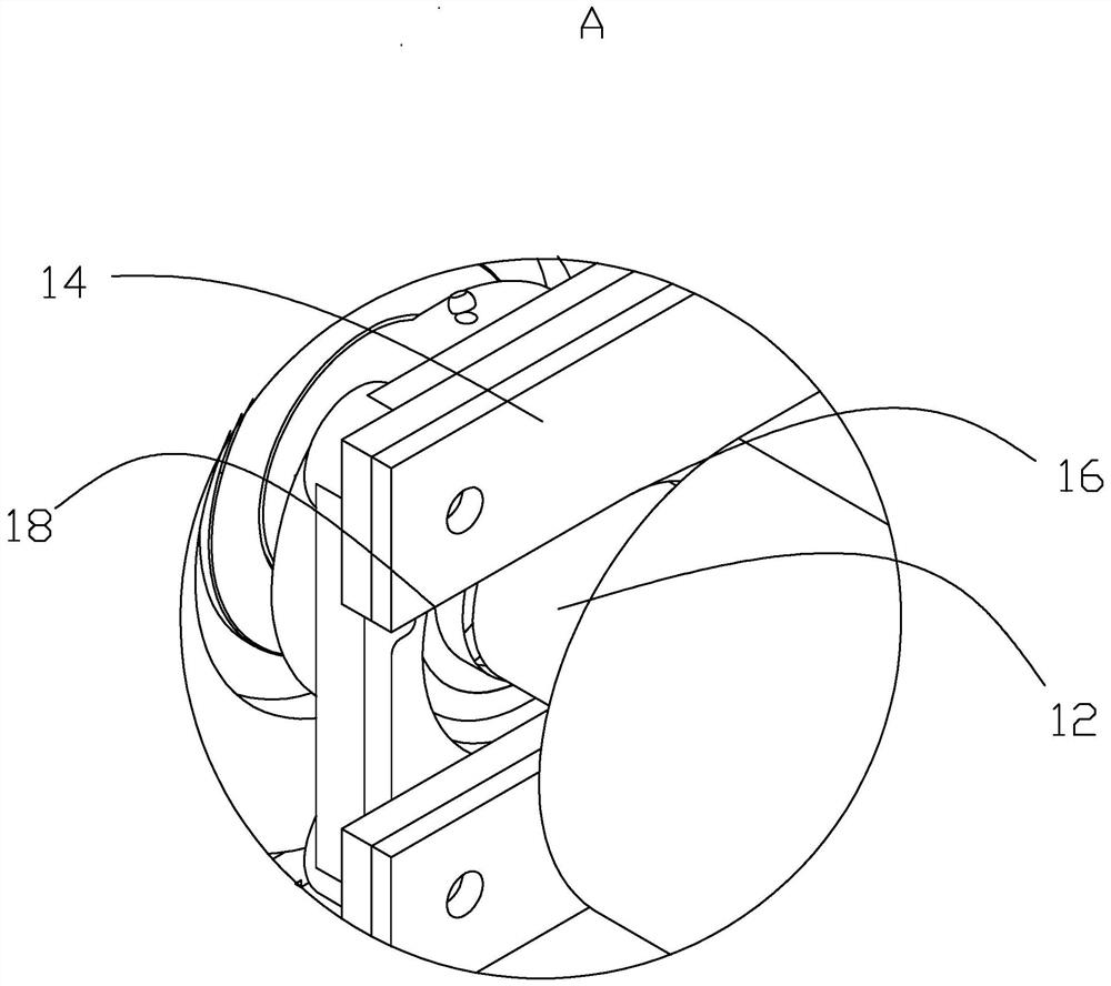 Automatic material mixing and rolling device