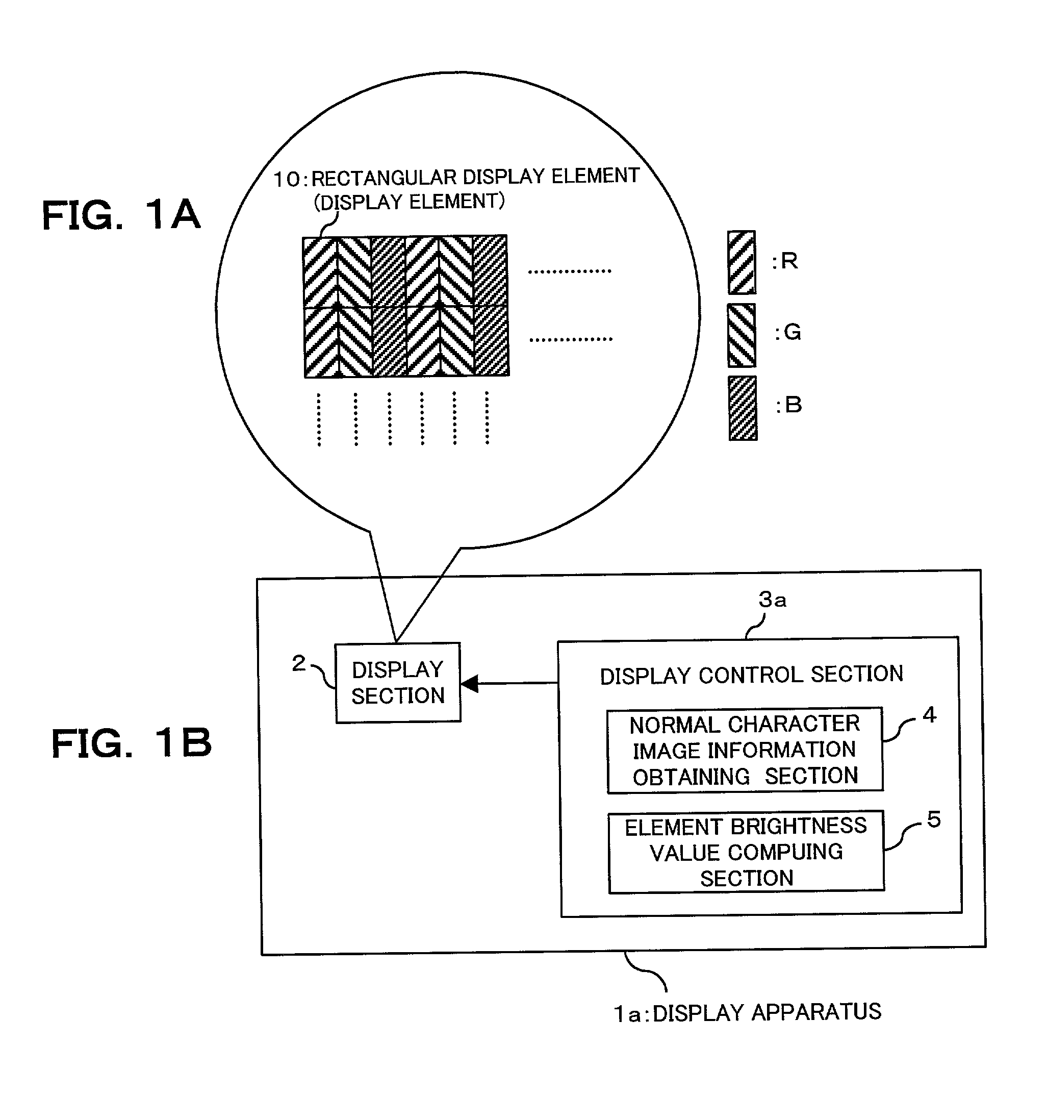 Display apparatus, display method, display controller, letter image creating device, and computer-readable recording medium in which letter image generation program is recorded