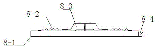 Slurry mixing conveyor for combined type wet concrete sprayer