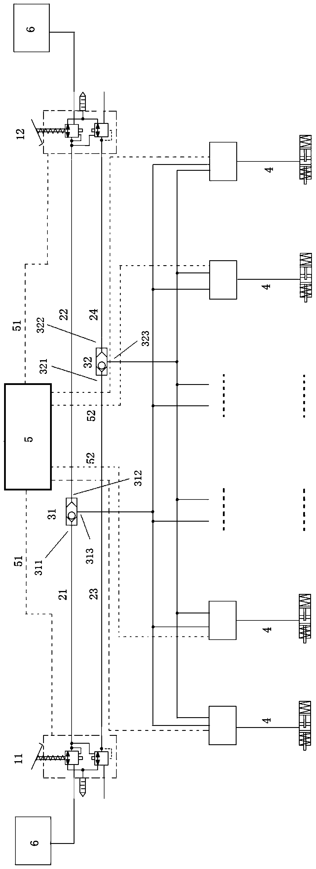 Brake device and double-end cab bus provided with brake device - Eureka ...