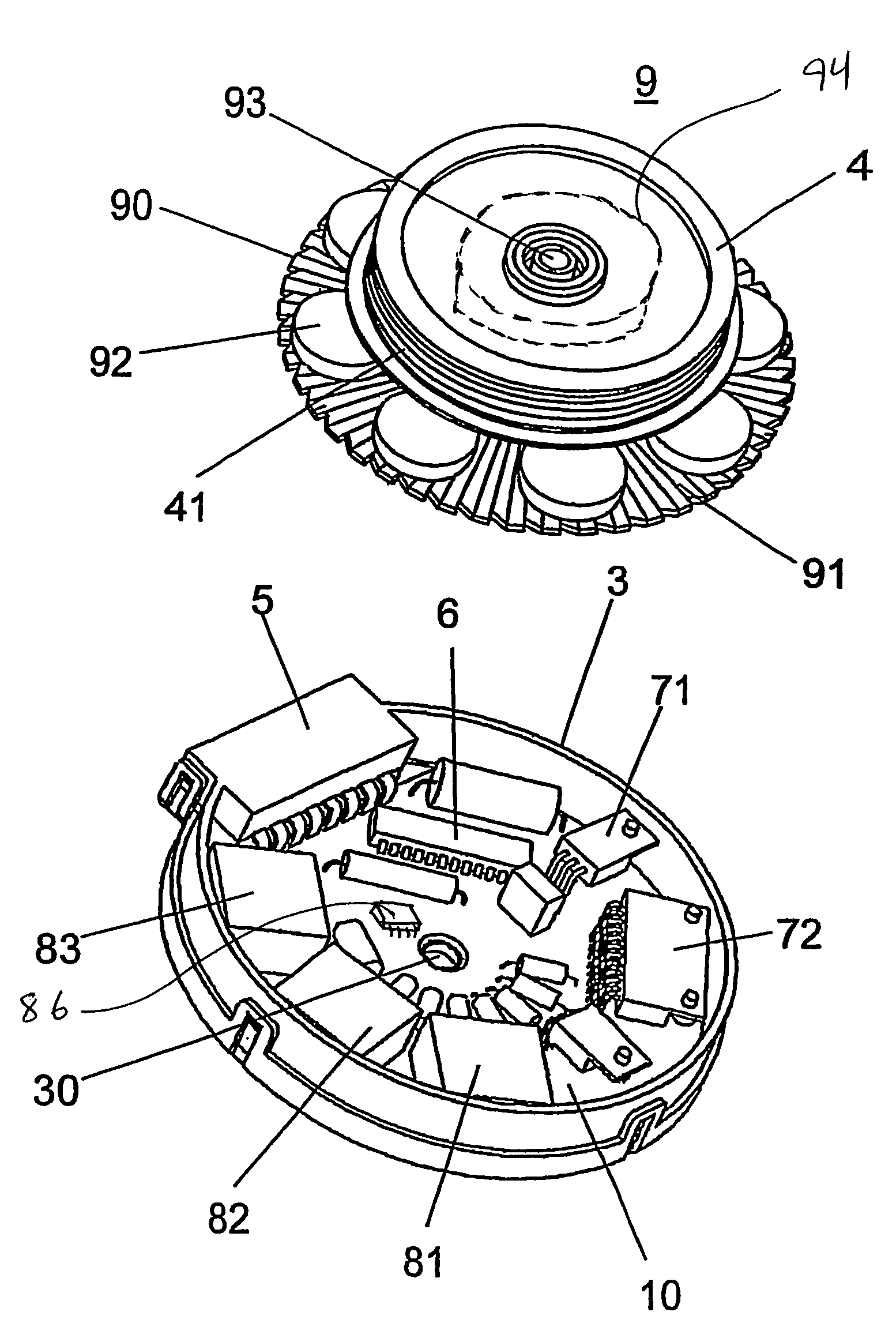Drive unit comprising an electric motor for adjusting devices in motor vehicles