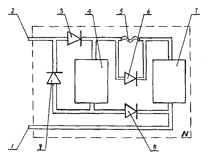 Air conditioner with heat pump for recovering heat