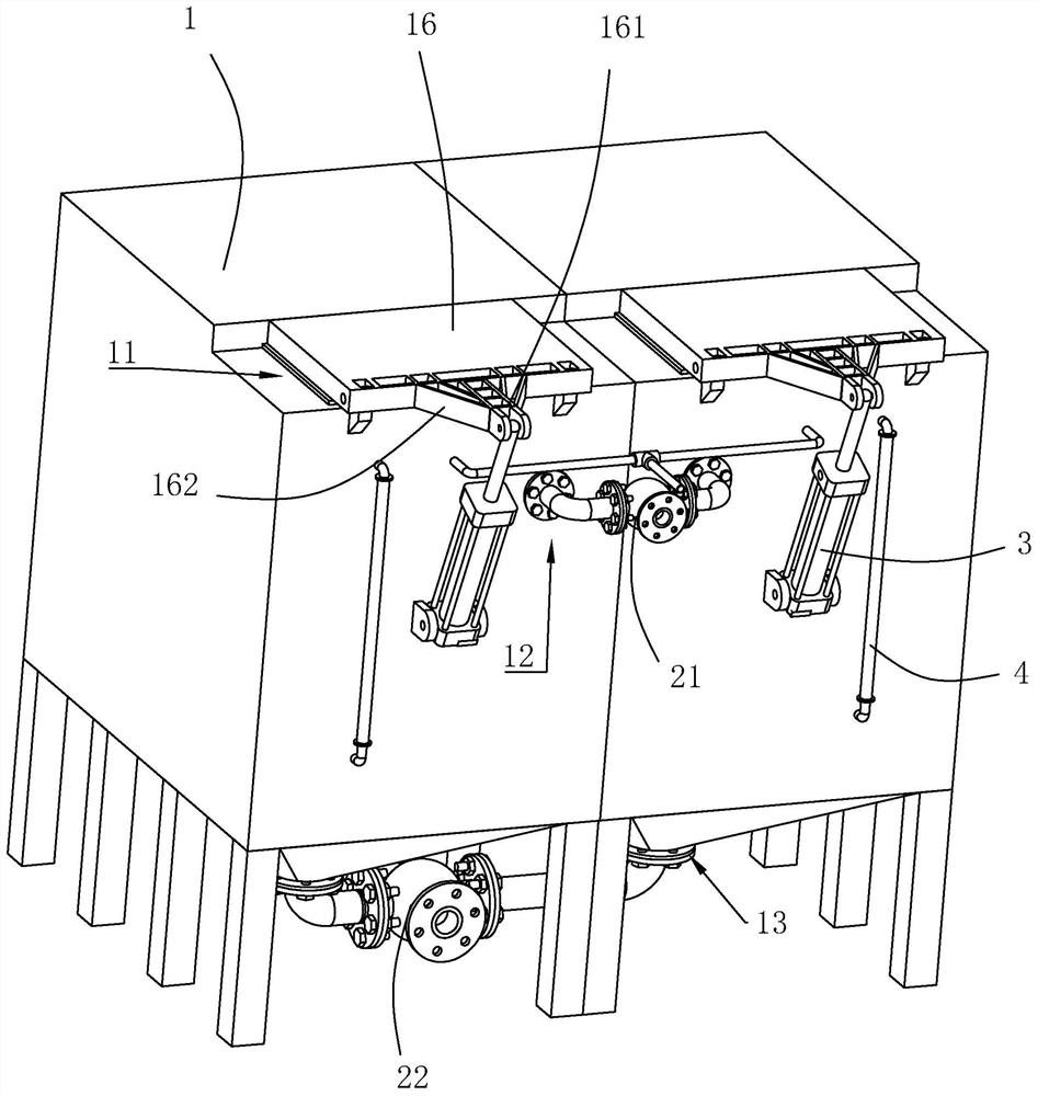 Efficient double-circulation desilting system