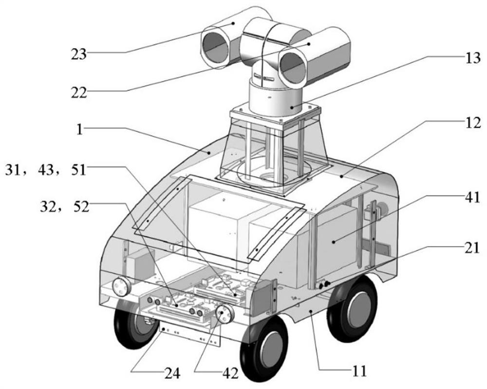 Hazardous gas leakage detection inspection robot and inspection method