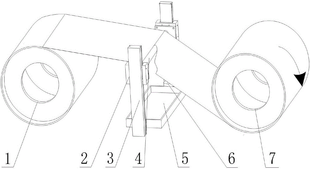 Novel double-drum balanced driving device and using method