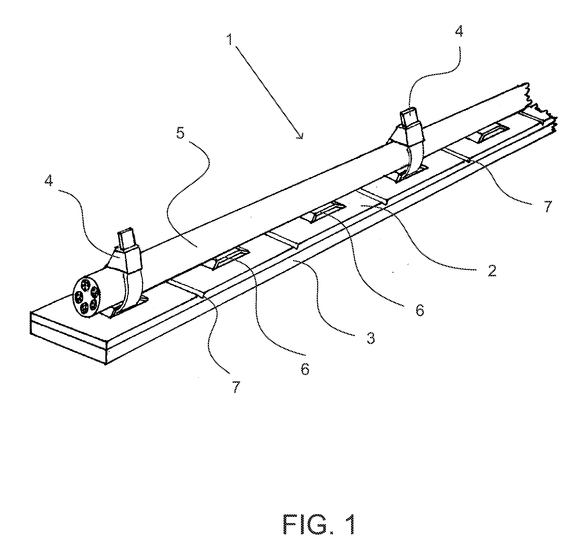 Cable fastening device
